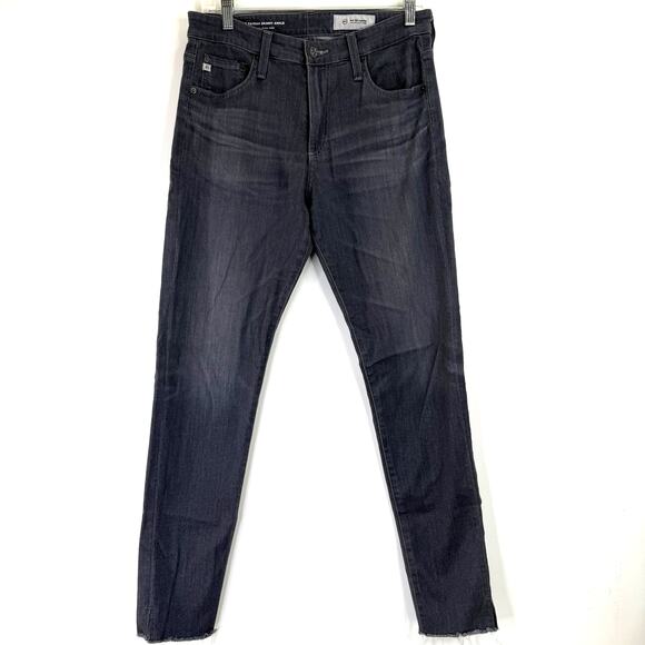 AG Adriano Goldschmied The Farrah High Rise Skinny Ankle Size 27 - Picture 1 of 8